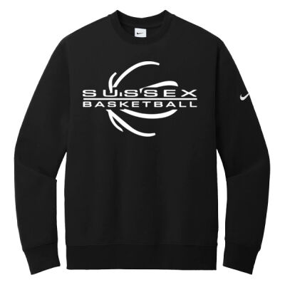 Club Fleece Sleeve Swoosh Crew  Thumbnail