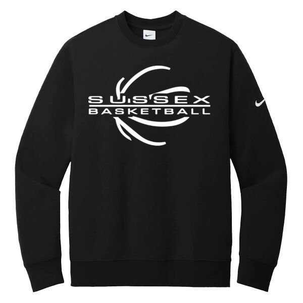 Club Fleece Sleeve Swoosh Crew  Thumbnail